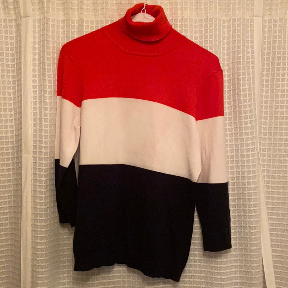 Vintage American Living Turtleneck Sweater Size Medium